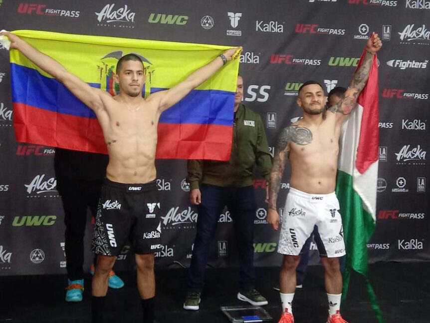 Andrés Luna, peleador ecuatoriano