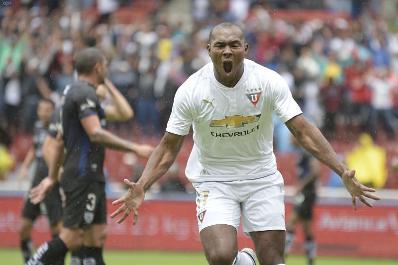 Juan Luis Anangonó, un goleador a la medida de Liga de Quito