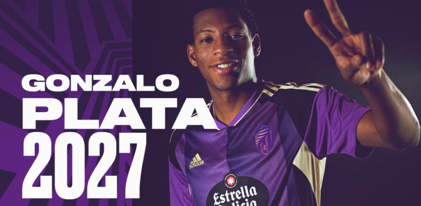 Gonzalo Plata, jugador del Real Valladolid