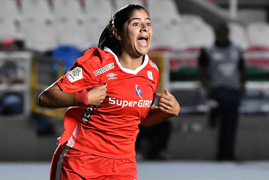 Catalina Usme, la goleadora que brilló en la Libertadores femenina