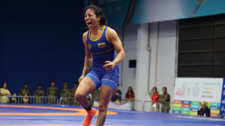 La diploma olímpica Luisa Valverde se costea sus viajes con rifas