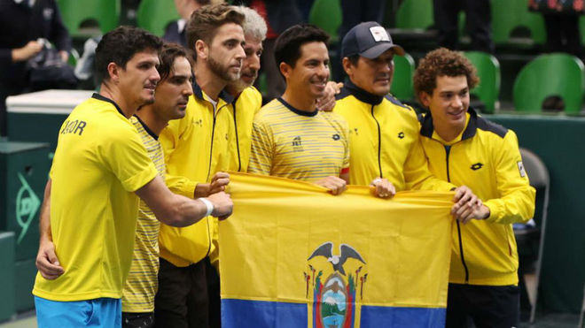 Ecuador jugará los playoffs del Grupo Mundial 1 de la Copa Davis
