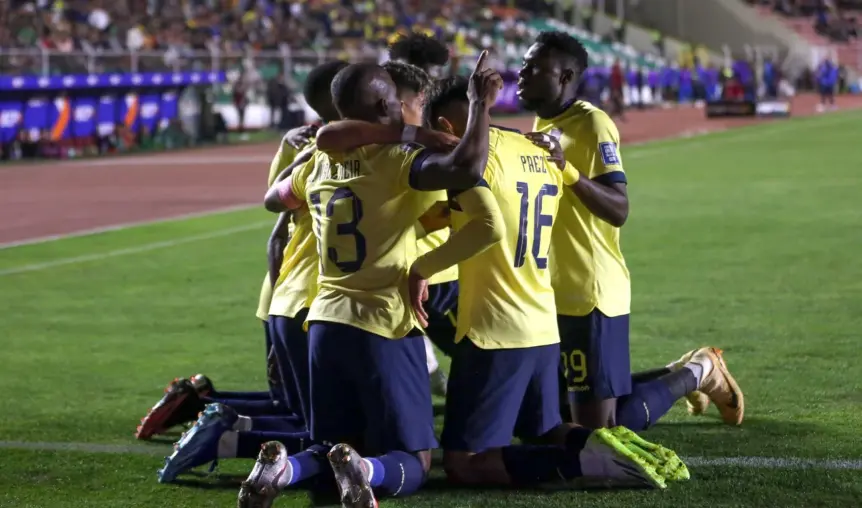 Ecuador le gana a Bolivia en un partido lleno de récords
